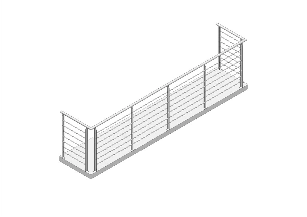 CAD-Design der Treppe